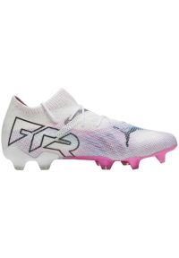 Buty piłkarskie Puma Future 7 Ultimate FG/AG M 107599 01 białe. Kolor: biały. Materiał: dzianina, materiał. Szerokość cholewki: normalna. Sport: piłka nożna #11