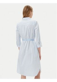 JOOP! Sukienka koszulowa 58 252D58Dominique 30046521 Błękitny Regular Fit. Kolor: niebieski. Materiał: bawełna. Typ sukienki: koszulowe #5