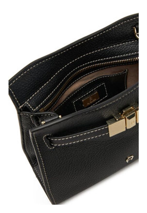 Aigner Torebka 132961 Czarny. Kolor: czarny. Materiał: skórzane