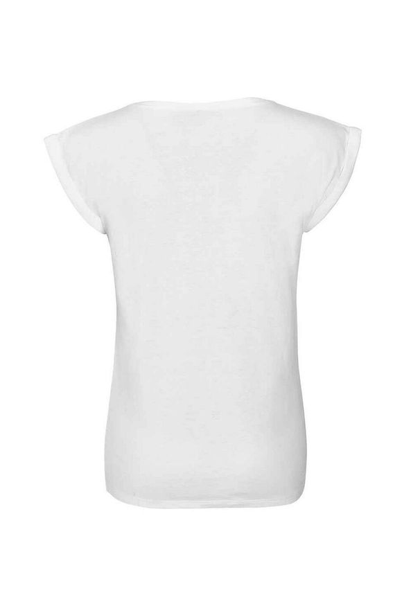 SOL'S - Koszulka Damska Melba Z Okrągłym Dekoltem. Kolor: biały. Sport: turystyka piesza