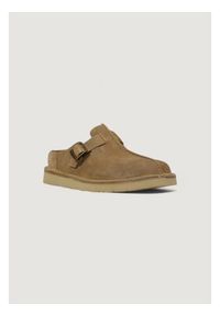 Clarks Klapki Solsbury 26180882 Brązowy. Kolor: brązowy. Materiał: skóra #4