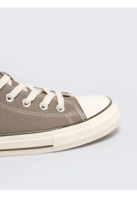 Big-Star - Trampki męskie wysokie khaki RR174618 303. Wysokość cholewki: przed kolano. Kolor: zielony. Materiał: materiał. Szerokość cholewki: normalna. Styl: elegancki #3