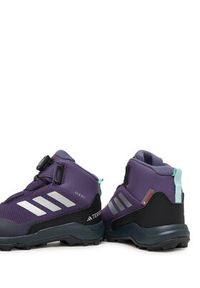Adidas - adidas Trekkingi Terrex Winter Mid BOA RAIN.RDY Hiking JS2970 Fioletowy. Kolor: fioletowy. Materiał: materiał #4