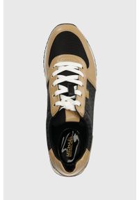 MICHAEL Michael Kors sneakersy Monique kolor czarny 43F3MQFSAB. Nosek buta: okrągły. Kolor: czarny. Materiał: guma. Obcas: na platformie #2