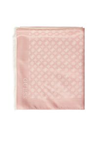 Guess Szal AW5337 VIS03 Różowy. Kolor: różowy. Materiał: materiał, wiskoza