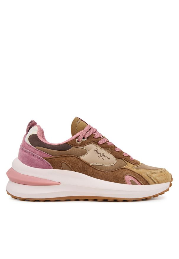 Sneakersy Pepe Jeans. Kolor: beżowy