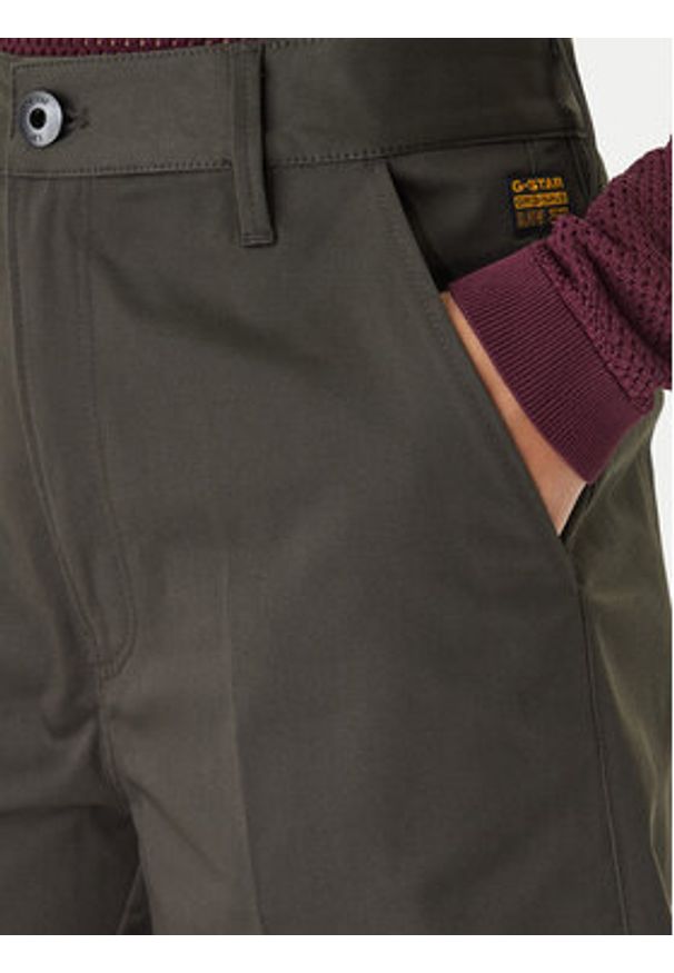 G-Star RAW - G-Star Raw Szorty materiałowe D29089-5126 Szary Regular Fit. Kolor: szary. Materiał: bawełna