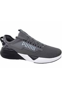 Buty do chodzenia męskie Puma Retaliate 2. Zapięcie: sznurówki. Kolor: wielokolorowy, szary. Materiał: guma, materiał, tkanina, syntetyk. Szerokość cholewki: normalna. Sport: turystyka piesza