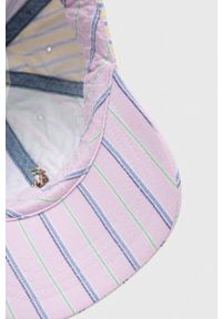 Polo Ralph Lauren czapka z daszkiem bawełniana wzorzysta. Materiał: bawełna #3