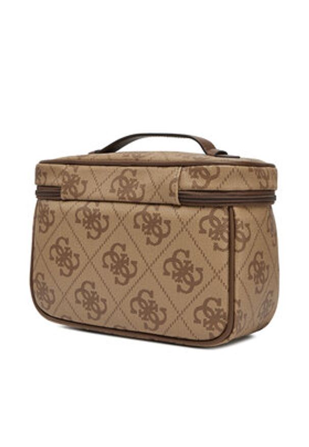 Guess Kosmetyczka TWOB86 88039 Brązowy. Kolor: brązowy. Materiał: skóra