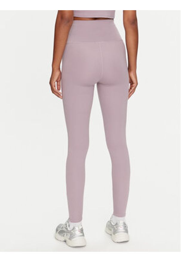 New Balance Legginsy NB Harmony WP41127 Fioletowy Slim Fit. Kolor: fioletowy. Materiał: syntetyk