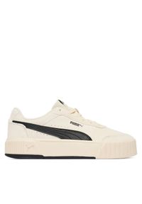 Puma Sneakersy Carina Mis Sd 40263806 Kremowy. Kolor: kremowy. Materiał: skóra, zamsz #1