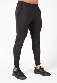 GORILLA WEAR - Hamilton Hybrid Spodnie - Czarny. Kolor: czarny. Sport: fitness