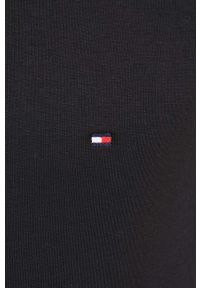 TOMMY HILFIGER - Tommy Hilfiger bluza męska kolor czarny z kapturem gładka. Typ kołnierza: kaptur. Kolor: czarny. Wzór: gładki #4