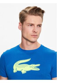 Lacoste T-Shirt TH2042 Kolorowy Regular Fit. Materiał: bawełna. Wzór: kolorowy #3