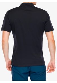 Koszulka polo męska Vaude Essential Polo Shirt. Typ kołnierza: polo. Kolor: czarny. Sezon: lato