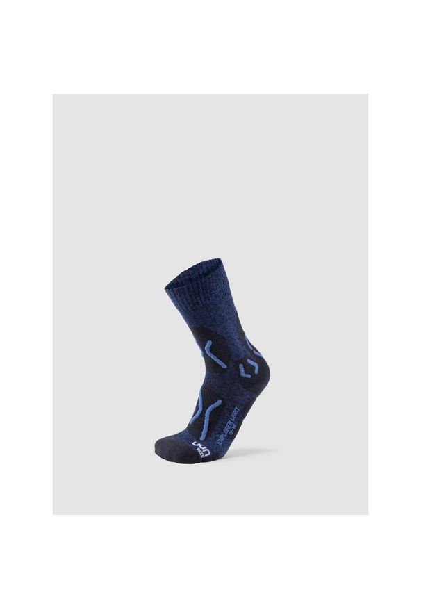 UYN - Trekking Explorer Light Socks. Kolor: niebieski. Sport: turystyka piesza