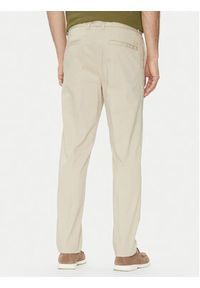 BOSS Spodnie materiałowe H-Kane 50540906 Beżowy Regular Fit. Kolor: beżowy. Materiał: bawełna