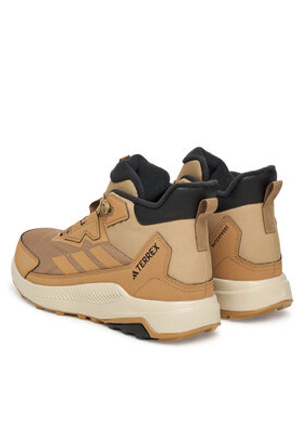 Adidas - adidas Trekkingi Terrex Anylander CLIMAWARM+ Hiking JS1431 Brązowy. Kolor: brązowy. Materiał: materiał. Technologia: ClimaWarm (Adidas). Model: Adidas Terrex. Sport: turystyka piesza