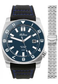 BALTICUS - Zegarek męski Balticus BAL-DWOB-P czarny. Kolor: czarny #1