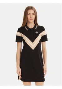 Guess Sukienka codzienna V5RK00 KCOK1 Czarny Regular Fit. Okazja: na co dzień. Kolor: czarny. Materiał: bawełna. Typ sukienki: proste. Styl: casual #1