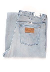 Wrangler - WRANGLER BAGGY HERRINGBONE W28GTS281 112128257. Stan: podwyższony. Wzór: aplikacja, jodełka #3