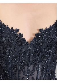Hey Kyla Sukienka wieczorowa 5AK025HK Granatowy Regular Fit. Kolor: niebieski. Materiał: syntetyk. Styl: wizytowy #3