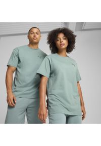 Puma - Koszulka unisex Essentials Elevated PUMA Green Moon. Kolor: zielony. Materiał: materiał