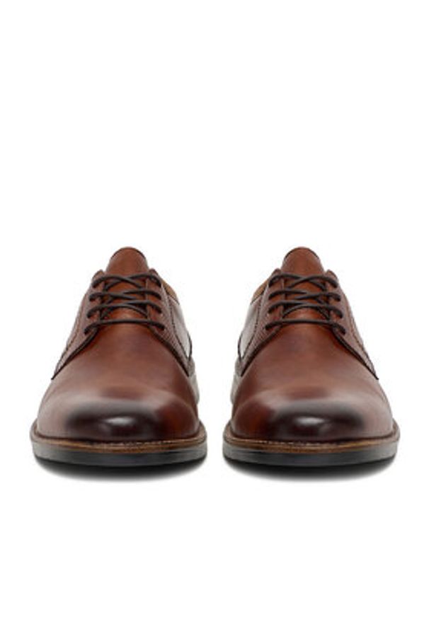 Rieker Półbuty 13523-24 Brązowy. Kolor: brązowy. Materiał: skóra