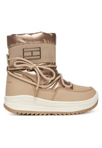 TOMMY HILFIGER - Śniegowce Tommy Hilfiger. Kolor: beżowy #1