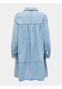 only - ONLY Sukienka jeansowa Madden 15248963 Niebieski Loose Fit. Kolor: niebieski. Materiał: bawełna #5