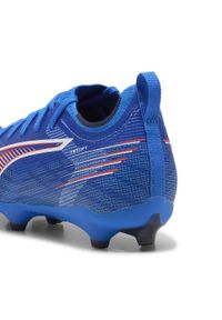 Puma - Młodzieżowe buty piłkarskie ULTRA 6 PRO FG/AG PUMA Ultra Blue White Glowing Red. Kolor: czerwony, niebieski, wielokolorowy, biały. Szerokość cholewki: normalna. Sport: piłka nożna