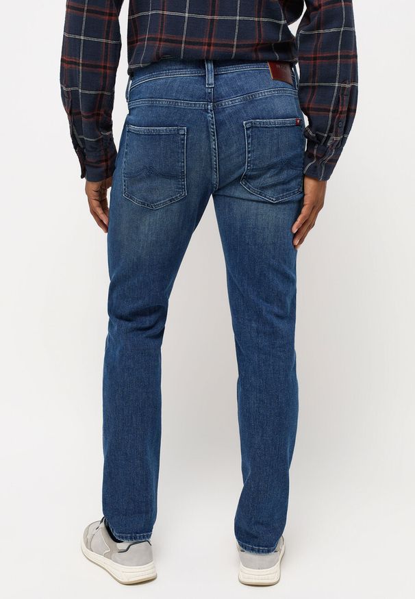Mustang - MUSTANG MĘSKIE SPODNIE JEANSOWE JEANSY ORLANDO SLIM DENIM BLUE 1014599 5000 903
