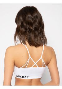 DKNY Sport Biustonosz top DP8T5475 Biały. Kolor: biały. Materiał: syntetyk #3
