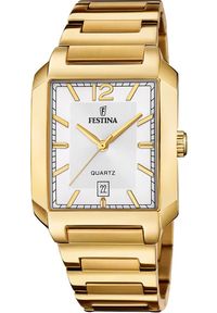 Zegarek Festina Zegarek męski Festina F20678-2 złoty. Kolor: złoty #1