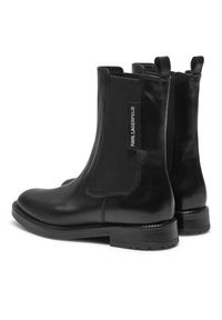 Karl Lagerfeld - KARL LAGERFELD Sztyblety KL41460 Czarny. Kolor: czarny. Materiał: skóra #2