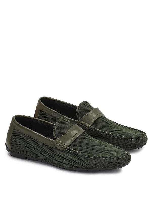 Mokasyny Kazar Rodolfo 77559-27-22 Khaki. Kolor: zielony