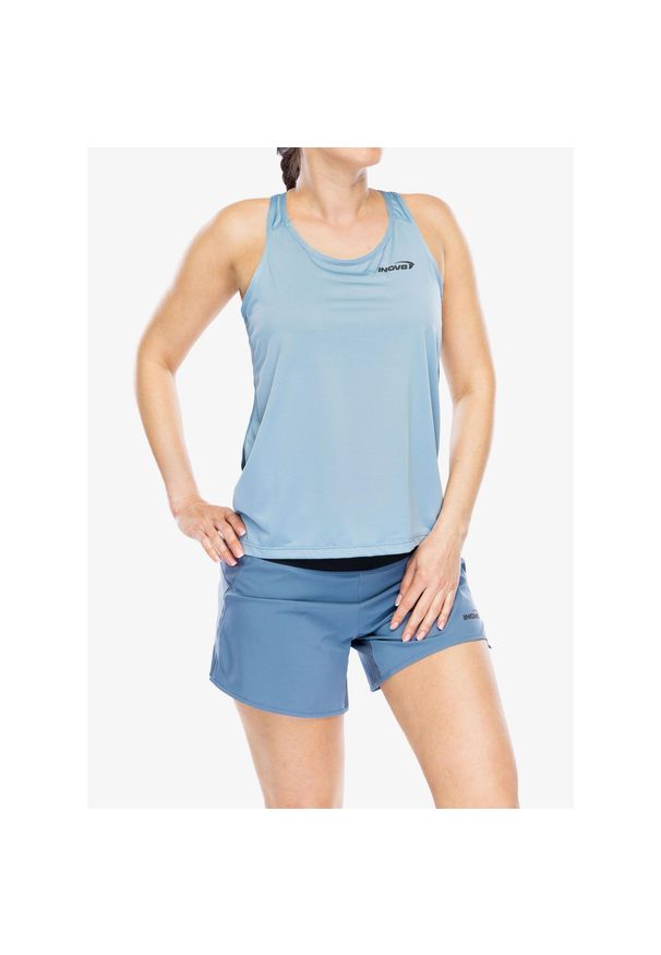 Koszulka do biegania damska Inov-8 Performance Vest. Kolor: niebieski