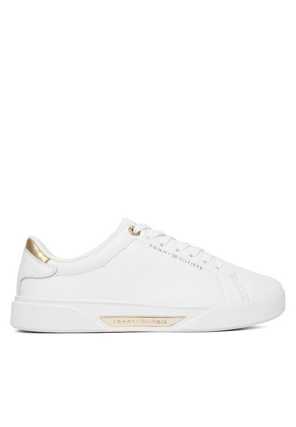 TOMMY HILFIGER - Sneakersy Tommy Hilfiger. Kolor: biały
