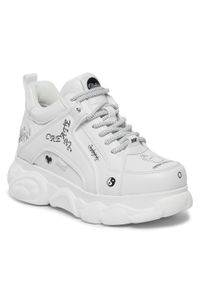 Sneakersy Buffalo Cld Corin 1636024 Graffiti White /Black. Kolor: biały #1