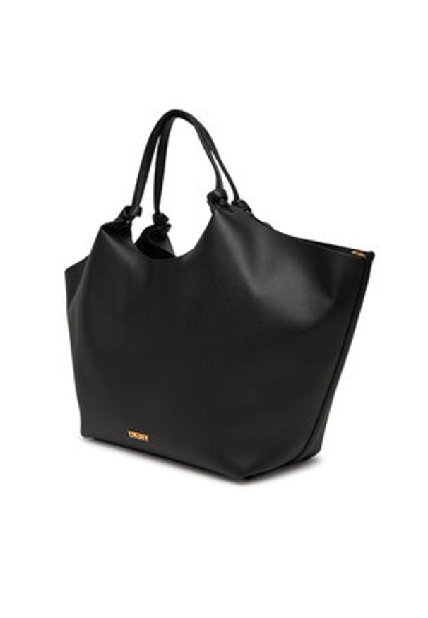 DKNY Torebka R42BAE48 Czarny. Kolor: czarny. Materiał: skórzane