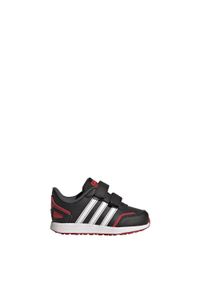 Adidas - VS Switch 3 Lifestyle Running Hook and Loop Strap Shoes. Kolor: czarny, biały, wielokolorowy, czerwony. Materiał: materiał. Sport: bieganie