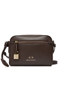 Torebka Armani Exchange. Kolor: brązowy