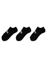 Nike - Skarpetki Unisex Dla Dorosłych Everyday Essential 3pak. Kolor: czarny. Sport: turystyka piesza