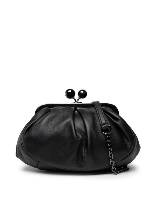 Weekend Max Mara Torebka Prati 55160122600 Czarny. Kolor: czarny. Materiał: skórzane