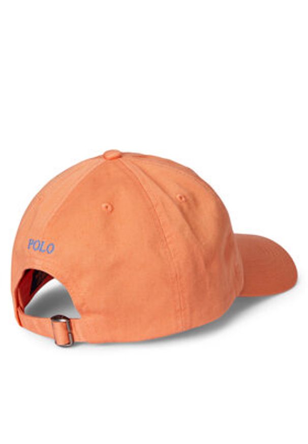 Polo Ralph Lauren Czapka z daszkiem 323785653065 Pomarańczowy. Kolor: pomarańczowy. Materiał: bawełna, materiał