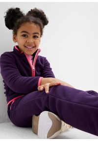 bonprix - Bluza z polaru. Kolor: fioletowy. Materiał: polar #3