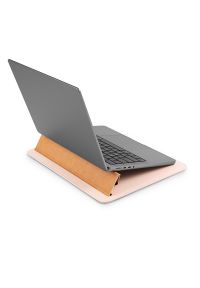 Moshi Muse 14'' 3-in-1 Slim - Pokrowiec MacBook Pro 14'' (M3/M2/M1/2023-2021) luna pink. Materiał: skóra. Styl: elegancki #3