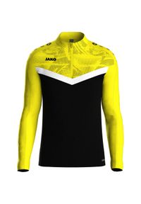 Dziecięca bluza dresowa zapinana na zamek Jako Iconic. Kolor: wielokolorowy, żółty, czarny. Materiał: dresówka #1