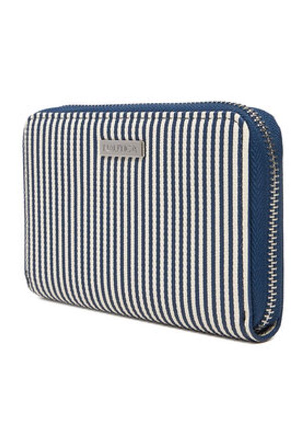 Nautica Portfel WBEO-NTC-W1-001-SS26 Granatowy. Kolor: niebieski. Materiał: materiał